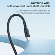 Yesido Type-C To Lightning Data Sync Charging Cable 1.2M
