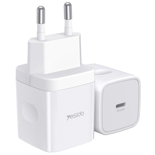 Yesido Type-C Port Mini Travel Fast Charger 20W
