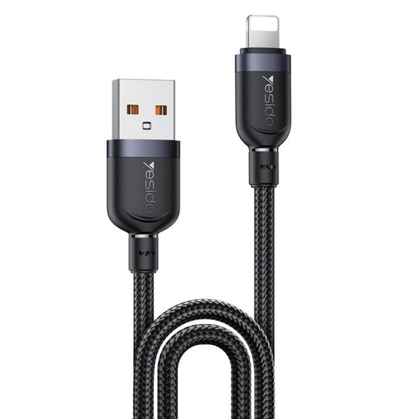 Yesido CA133L 2M Aluminum Alloy Braided Fast Charging Data Cable