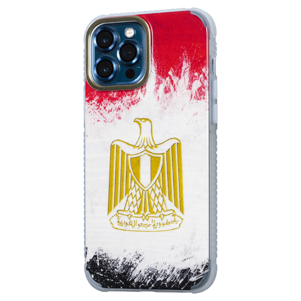 Egyptian Flag Electroplated Luxury Case - iCase Stores