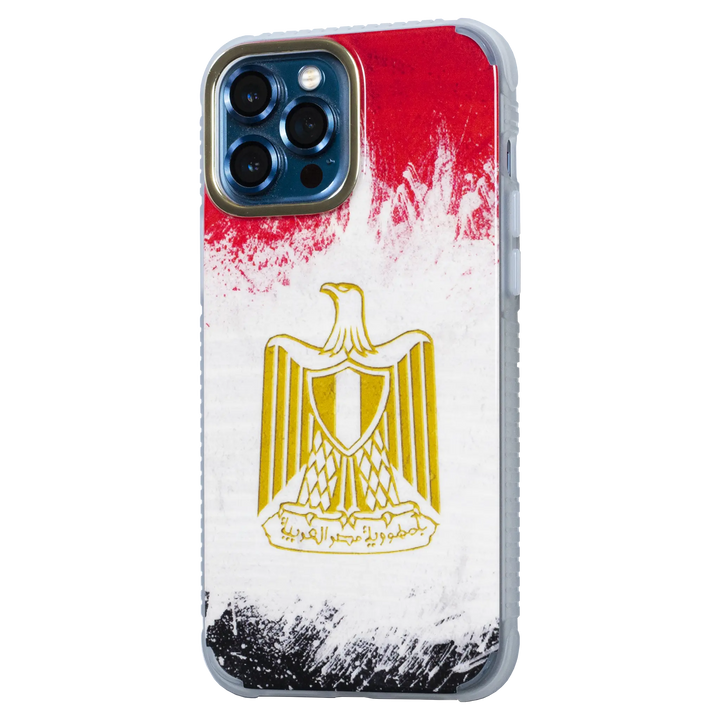 Egyptian Flag Electroplated Luxury Case - iCase Stores