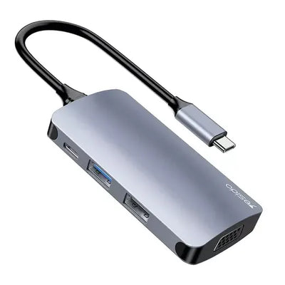 Yesido 7-In-1 Multifunction Type-C Docking Station