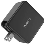 Yesido 3-In-1 Combo Mini Quick Charger 65W