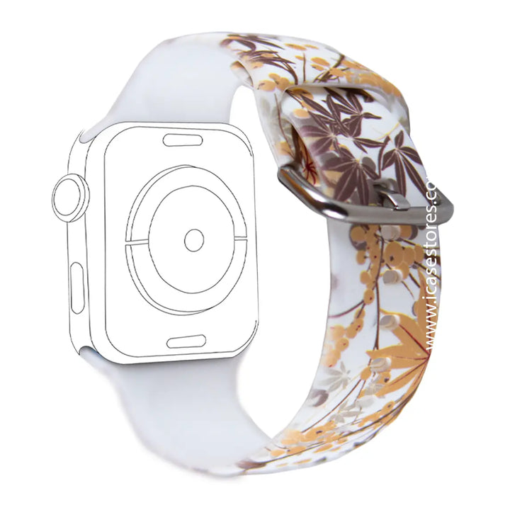 Flowers Band Strap for Apple Watch - iCase Stores