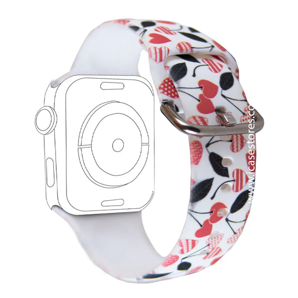 Flowers Band Strap for Apple Watch - iCase Stores