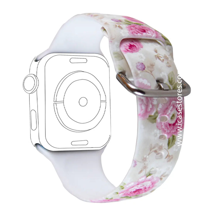 Flowers Band Strap for Apple Watch - iCase Stores