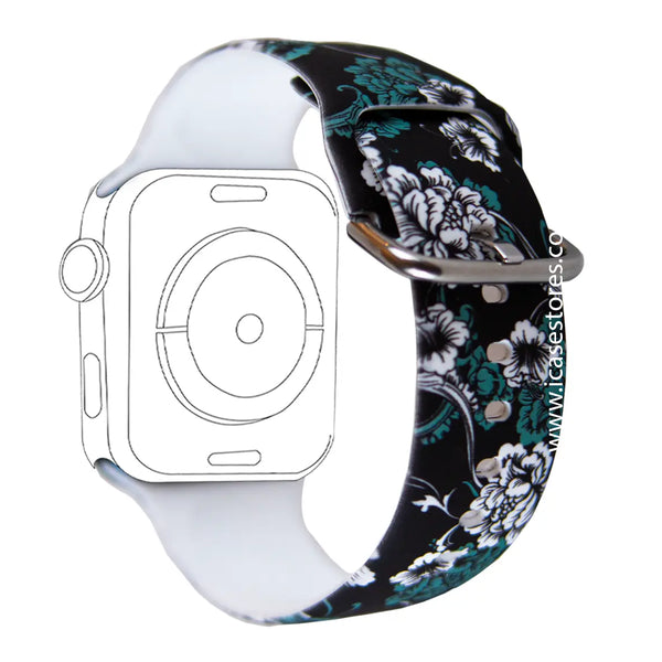 Flowers Band Strap for Apple Watch - iCase Stores