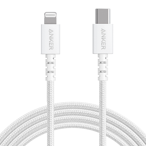 Anker PowerLine Select USB-C To Lightning Cable Nylon Braided (1.8m)