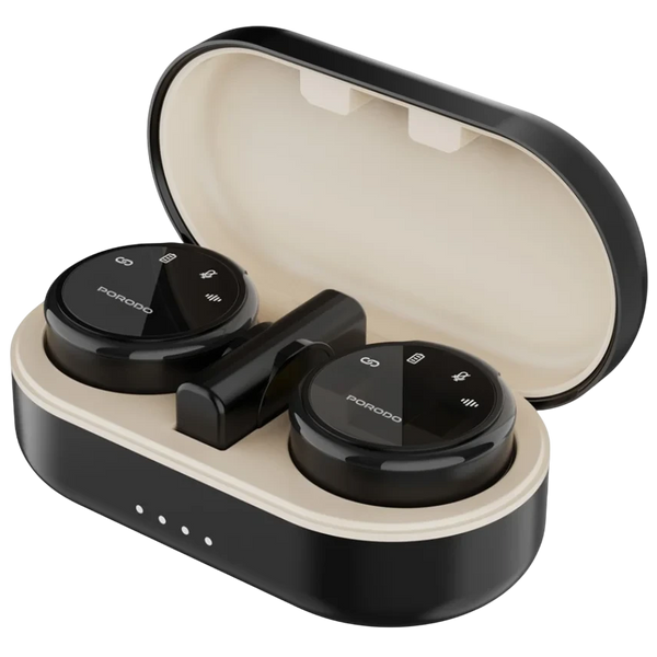 Porodo Lavalier Wireless Microphones with 24H Battery