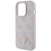 Guess PU Leather Case with 4G Triangle Strass & Triangle Logo