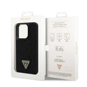 Guess Rhinestone Case with Triangle Logo