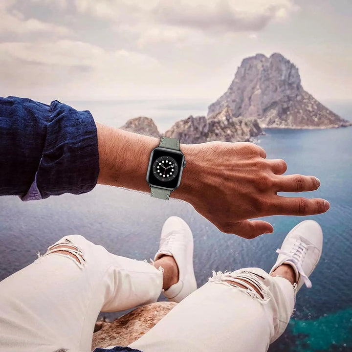 Genuine Leather Business Band for Apple Watch - iCase Stores