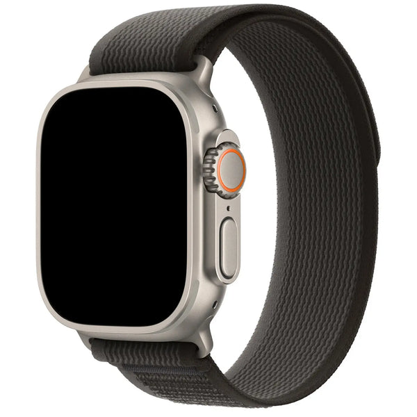 Trail Loop Apple Watch Band - Black/Gray - iCase Stores