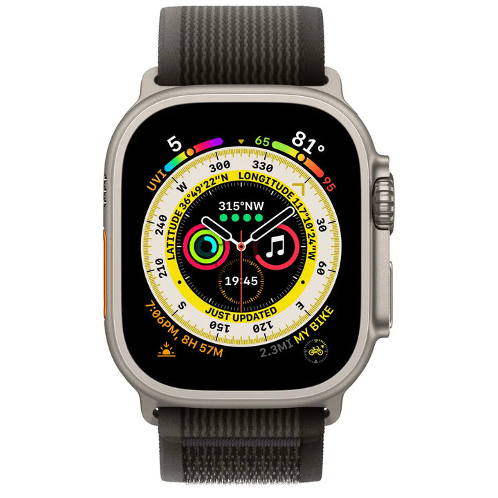 Trail Loop Apple Watch Band - Black/Gray - iCase Stores