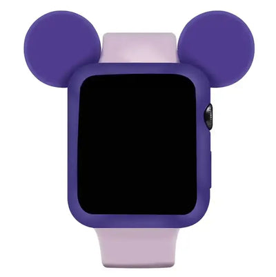 Cartoon Mouse Silicone For Apple Watch Case