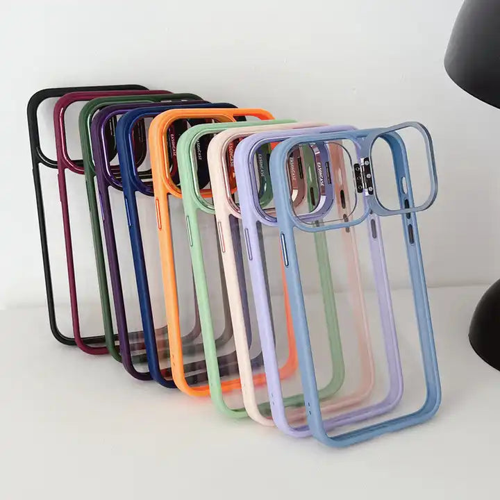 Luxury Case With Matching Metallic Lens Protector & Stand - iCase Stores