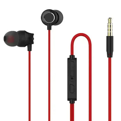 Recci Heavy Bass Wired Earphone (HD Sound Quality) 3.5mm