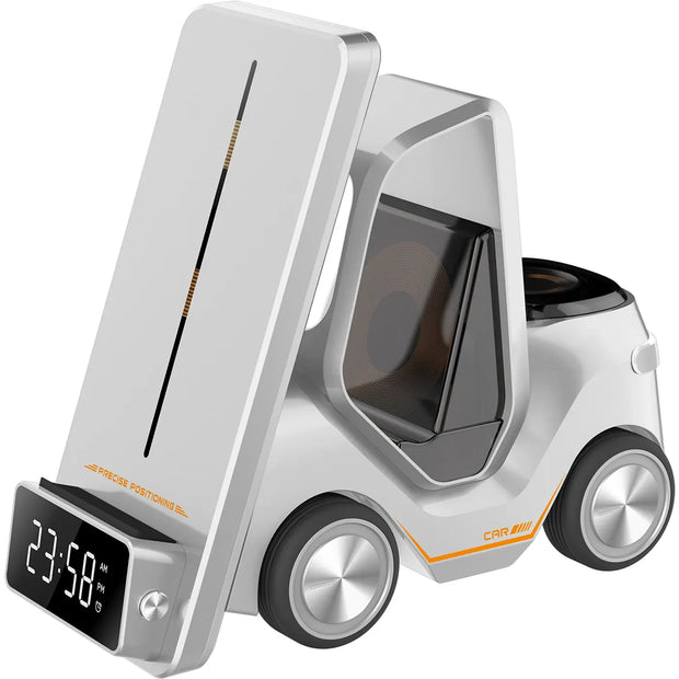 Toocki 5 In 1 Multifunctional Wireless Charging With Alarm Clock