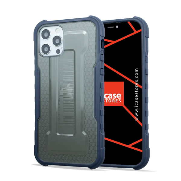 Hybrid Shockproof Case - Armor Rugged, Protective and Slim Tough Grip - Blue - iCase Stores