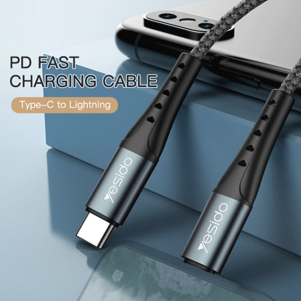 Yesido Type-C to Lightning Data Cable 2m