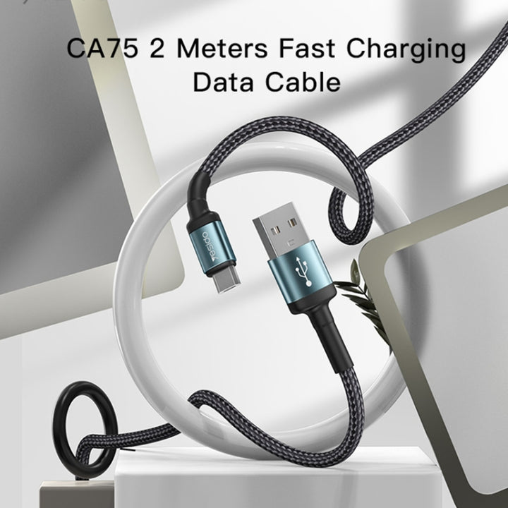 Yesido USB to Micro Charging Cable 2M - iCase Stores