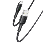 Yesido Charging Cable with Indicator Light 1.2M