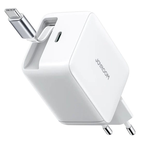 Joyroom 67W GaN Fast Charger with Retractable Cable