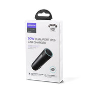 Joyroom 50W Dual-port PD Fast Car Charger - iCase Stores