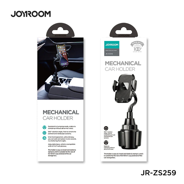 Joyroom Mechanical Car Phone Cup Holder - iCase Stores