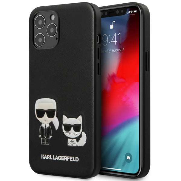 Karl Lagerfeld PU Leather Case Karl & Choupette Bodies Embossed - iCase Stores