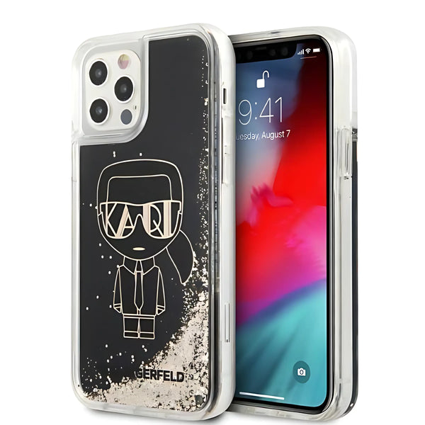 Karl Lagerfeld Liquid Glitter Case - iCase Stores