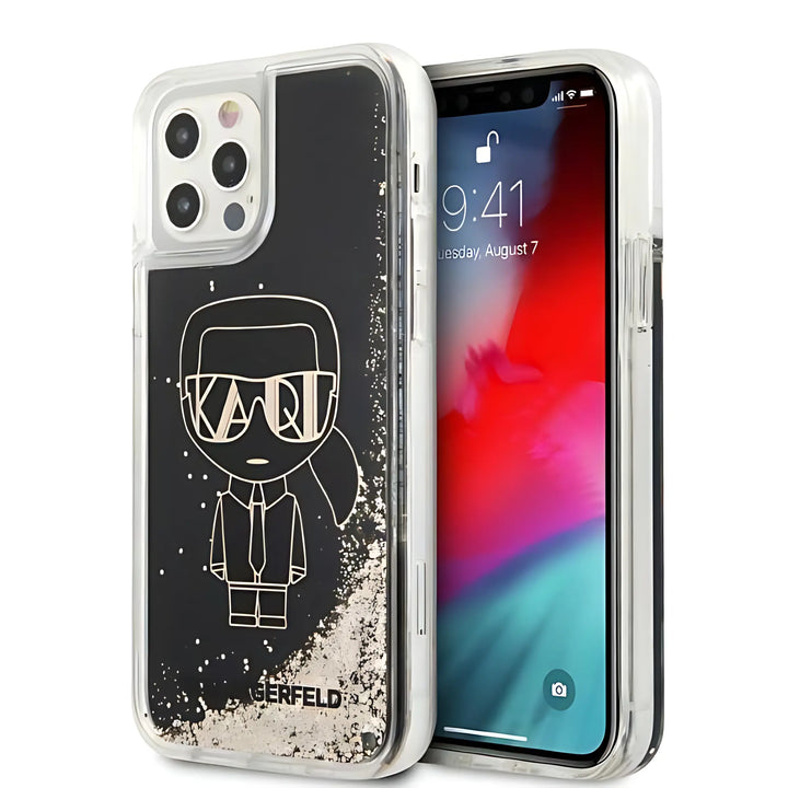 Karl Lagerfeld Liquid Glitter Case - iCase Stores