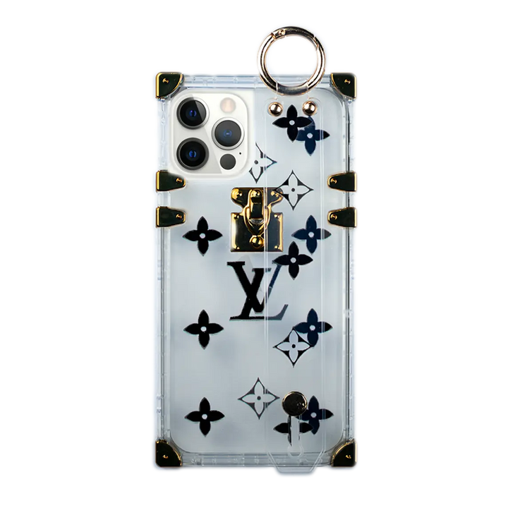 LV Fashion Case with Wrist Strap and Metal Ring - iCase Stores