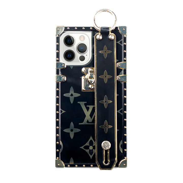 LV Fashion Case with Wrist Strap and Metal Ring - iCase Stores