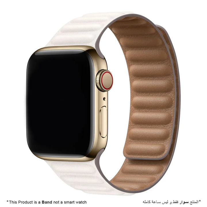 Leather Link Band for Apple Watch - iCase Stores