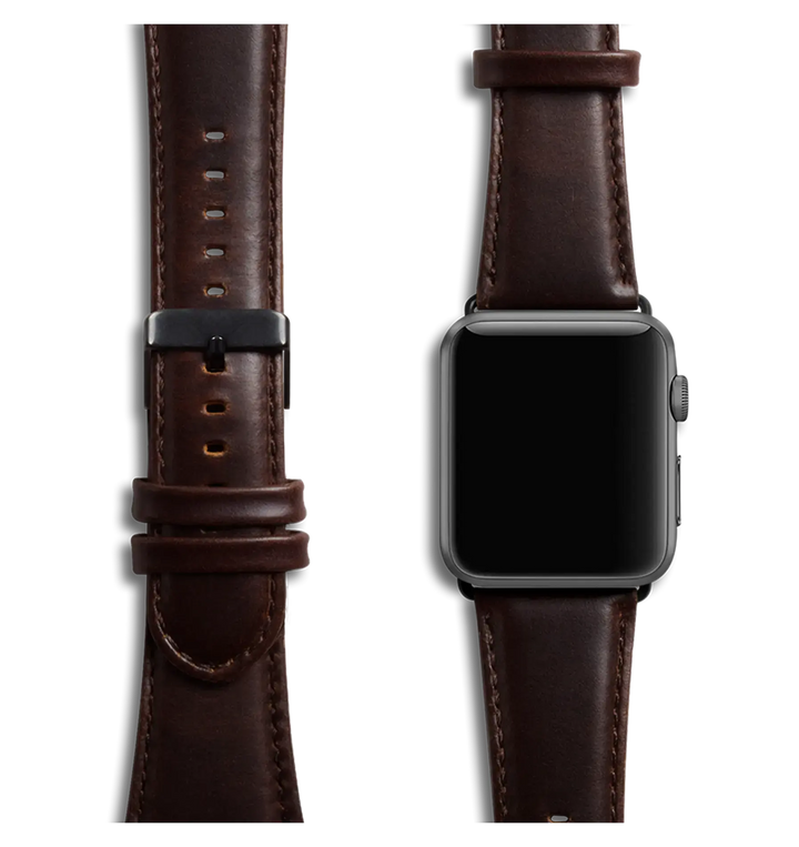 Luxury Leather Business Band for Apple Watch - Brown - iCase Stores