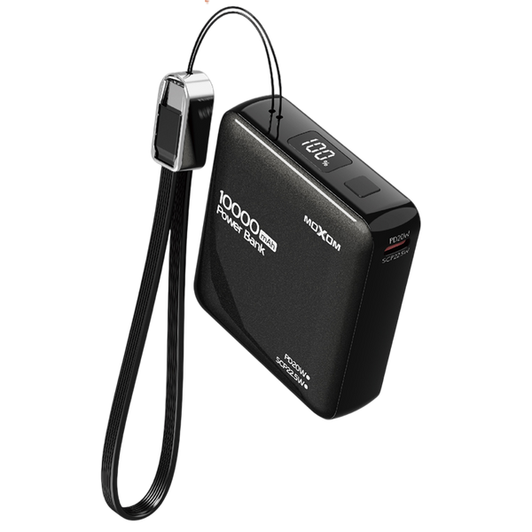 Moxom 10000mAh/20W Mini Power Bank with Fast Charging