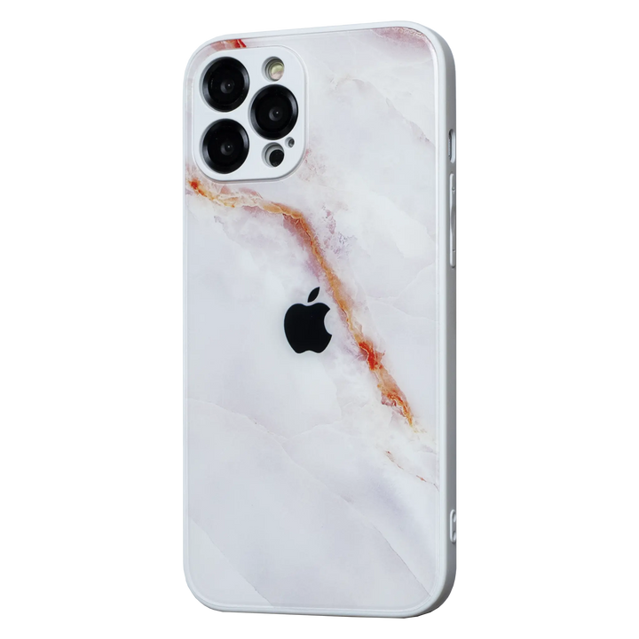 Marble Matte Glass Premium Case - iCase Stores