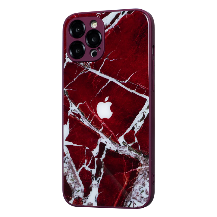 Marble Matte Glass Premium Case - iCase Stores