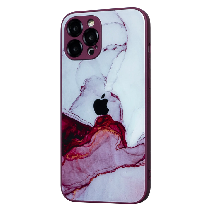 Marble Matte Glass Premium Case - iCase Stores