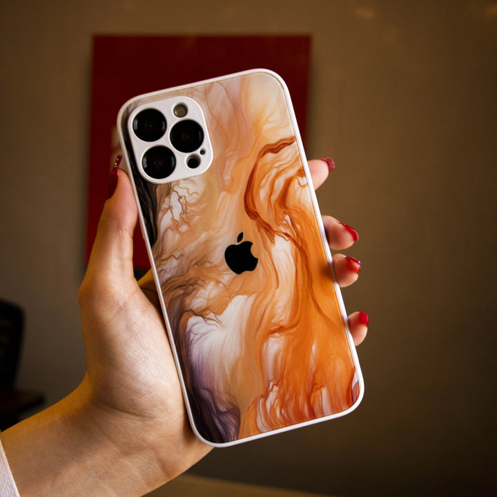 Marble Matte Glass Premium Case - iCase Stores