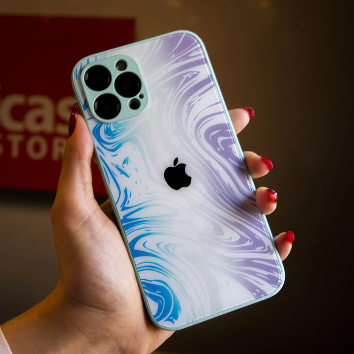 Marble Matte Glass Premium Case - iCase Stores