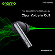 Oraimo FreePods Pro ANC Active Noise Cancellation TWS True Wireless Earbuds