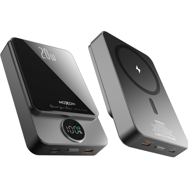 Moxom 10000mAh/20W Magnetic Wireless Power Bank