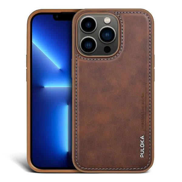PULOKA PU Leather Case - iCase Stores
