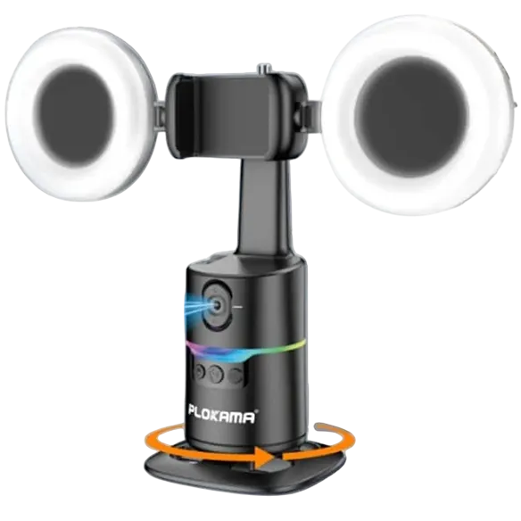 Plokama 360 Smart Shooting Gimbal with Auto-Tracking & Gesture Control