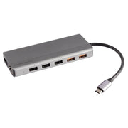 Powerology 12 in 1 USB-C Hub HDMI Type-C 100W PD Ethernet VGA USB SD MicroSD 3.5AUX