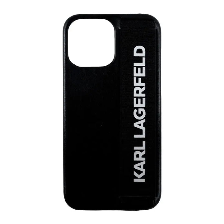 Pu Leather Black Embossed With Handstrap - Karl Lagerfeld - iCase Stores