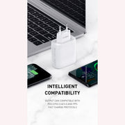 Recci Plug Travel Charger PD & USB 30W