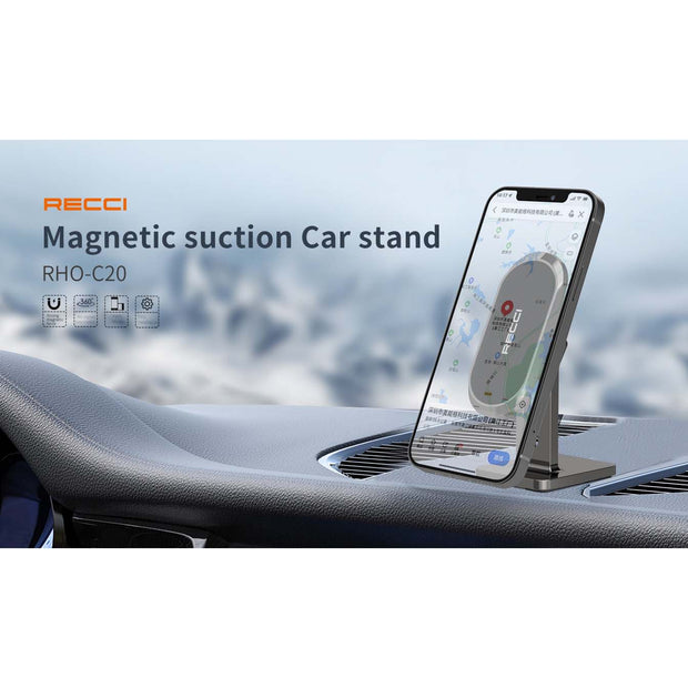Recci Magnetic Car Holder (360°Rotation)